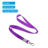 Unique Bargains Polyester Wear-resistant Lightweight ID Card Neck Lanyards with Hooks 20 Pcs - 3 of 4