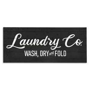 Stupell Industries Rustic Laundry Co Sign, 40" x 17" - 1 of 4