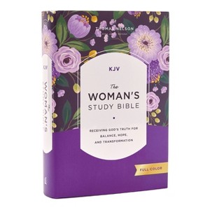Kjv, the Woman's Study Bible, Hardcover, Red Letter, Full-Color Edition, Comfort Print - by  Thomas Nelson - 1 of 1