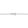 Black Bow Jewelry 1.4mm Sterling Silver, Twisted Serpentine Chain Necklace - 4 of 4