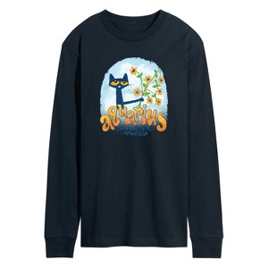 Men's - Pete the Cat - Aquarius Long Sleeve Graphic T-Shirt - 1 of 4