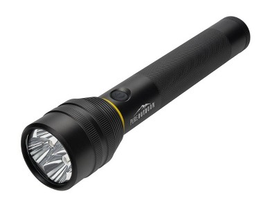 ALEXTREME 10-Color Light Flashlight Aluminum Alloy Battery Operated Flashlight for Camping Hiking Fishing(Black), Men's, Size: 3XL