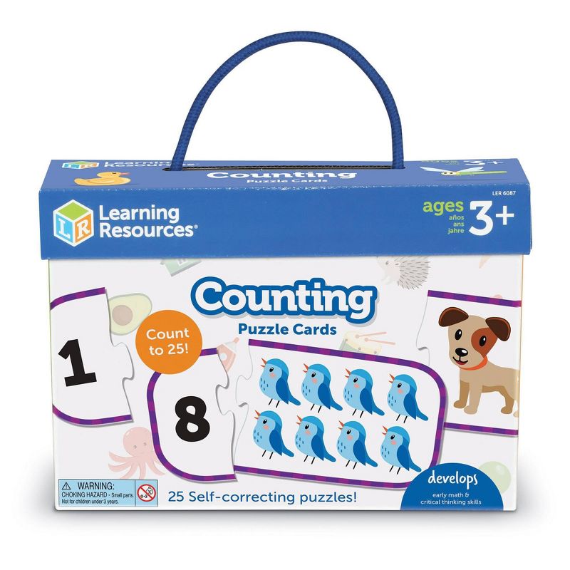 Learning Resources Counting Puzzle Cards, 1 of 4