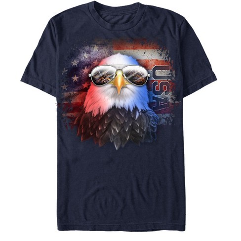 American Flag American Eagle Shirt Bald Eagle July 4th -Memorial Day Boys 4th of July Shirt
