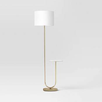 Floor Lamp with Marble Table - Threshold™