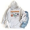 Simply Sage Market Women's Graphic Hoodie Halloween Smiley Faces - 2 of 3