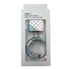 Olivia Pratt Printed Wall Charger 20W USB-C Power Adapter with USB-C to Lightning 3.3ft Nylon Cable - 4 of 4