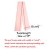 Allegra K Women's Skinny Silky Solid Color Long Scarves Waistband Neck Wraps 1 Pc - 3 of 4