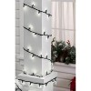 Perfect Holiday 70 LED Indoor/Outdoor Crosshatch Pointed Tip Green Cable Christmas String Lights - 2 of 4