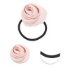 Unique Bargains Elegant Flower Scrunchies for Home 1 Pc Hair Ties - 3 of 4