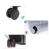 Unique Bargains Travel  Luggage Wheel Protection Cover Wear-Resistant Noise Reduction - 4 of 4