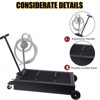 20 Gallon Oil Drain Pan, Oil Drain Tank Foldable 76L Low Profile Oil Drain Pan, Large Capacity Oil Change Pan, with Pump, Hose - 3 of 4