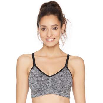 Average Busted Seamless Spacedye Maternity and Nursing Bra (A-D Cup Sizes) - Spacedye, L | Motherhood Maternity