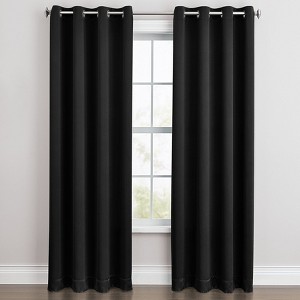 BrylaneHome BH Studio Room-Darkening Grommet Panel - 1 of 4