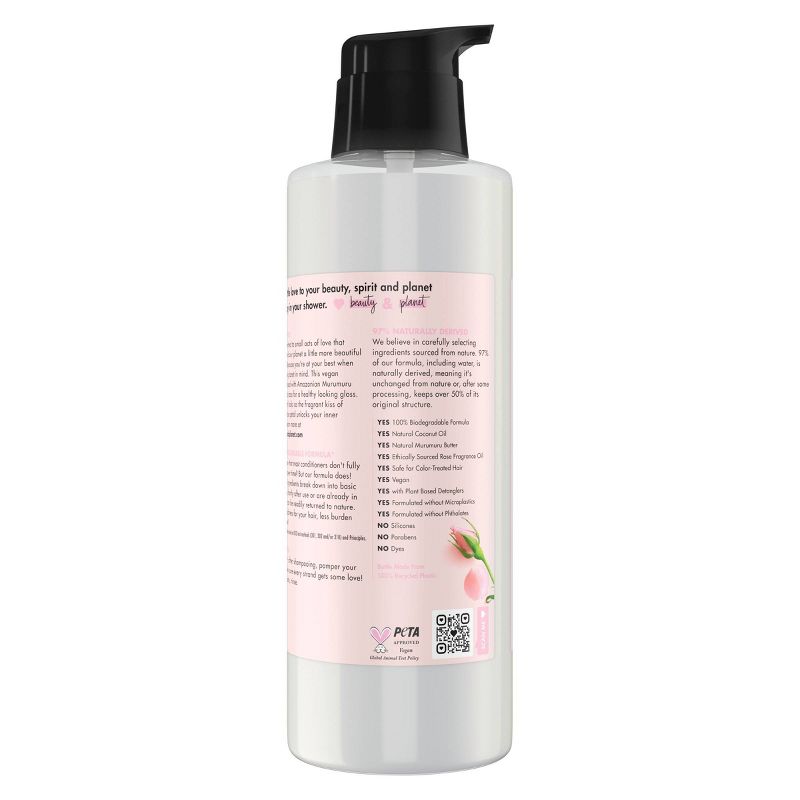 Love Beauty and Planet Murumuru Butter & Rose Blooming Color Conditioner, 4 of 18