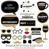 Big Dot of Happiness Happy Retirement - Retirement Party Photo Booth Props Kit - 20 Count - image 2 of 4