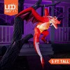 Joyfy 5 FT Halloween Inflatable Outdoor Decorations, Hanging Flying Dragon with Built-in LED for Halloween Yard Lawn Patio Outdoor Indoor Decoration - 3 of 4