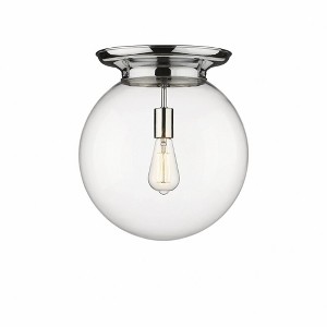 Beacon - 1 Light Flush Mount In Traditional Style-15.25 Inches Tall and 14 Inches Wide - 1 of 1