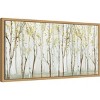 Amanti Art 27"x14" Long landscape by Allison Pearce Framed Canvas Wall Art Print: Modern Style, Polystyrene Frame - 2 of 4