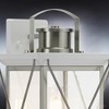 Urban Ambiance Luxury Colonial Outdoor Wall Light,  19"H x 9.125"W,  Stainless Steel Finish, UHP1224 - 4 of 4