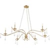 Quorum Lighting Lorelei 6 - Light Chandelier in  Antique Silver - 4 of 4