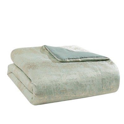 Riverbrook Home 9pc Queen Vesta Comforter Bedding Set Light Aqua Blue - Riverbrook Home: Includes Decorative Pillows, Euro Shams, Bed Skirt, Machine Washable — фото 5