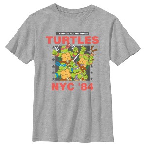 Boy's Teenage Mutant Ninja Turtles NYC '84 Poster T-Shirt - 1 of 4