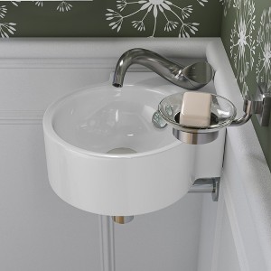 ALFI  AB1572-BN Wave Brushed Nickel Single Lever Bathroom Faucet - 1 of 4