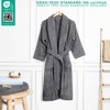 American Soft Linen Women’s 100% Cotton Terry Bathrobe – Soft, Absorbent, Quick Dry Turkish Robes for Women Quality - 3 of 4