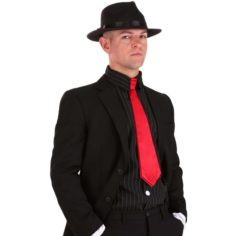HalloweenCostumes.com   Men  Men's Red Business Suit Tie, Red, 3 of 4