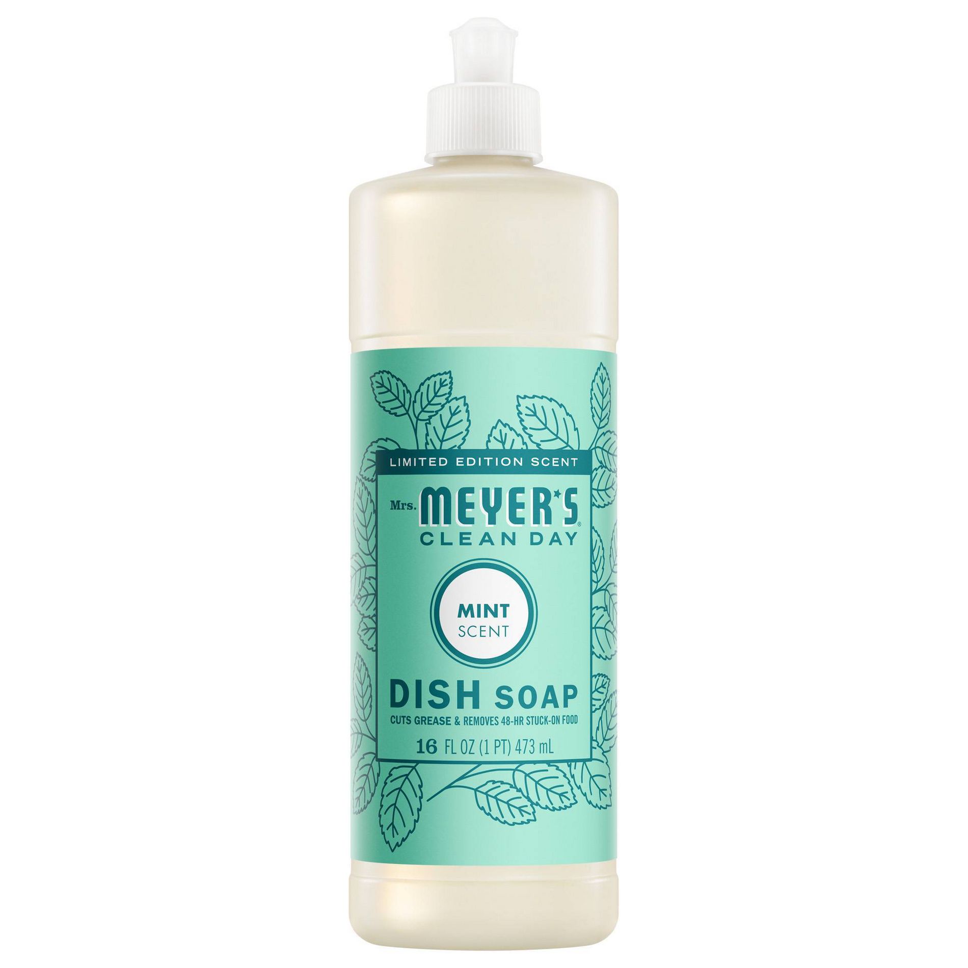 Mrs. Meyer's Clean Day Mint Dish Soap - 16 fl oz