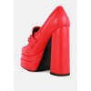 Bratz Horsebit Diamante Embellished Chunky Platform Loafers - 4 of 4