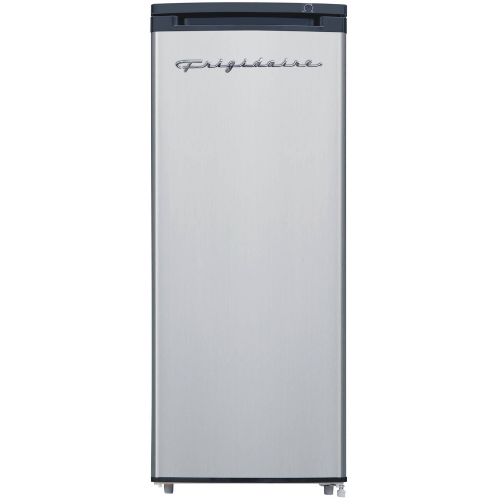 Photos - Freezer Frigidaire 6.5 cu ft Upright  - Platinum: Stainless Steel Door, 6 Shelves, Reversible Door, Compressor Cooled 