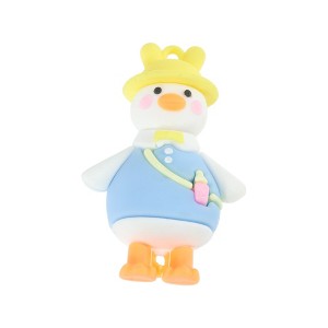 Unique Bargains Magnetic Sticker Yellow Blue 1 Pc - 1 of 3