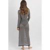 Women's RHEA STRIPE KNIT COVER UP - Sweetkama - 3 of 4