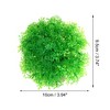 Unique Bargains Artificial Grass Ball for Fish Tank Landscape Decoration 3.74x3.94 Inch 1 Pcs - 4 of 4
