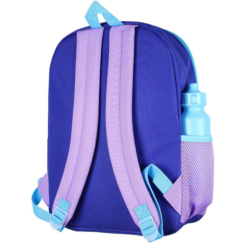 Disney Descendants Wickedly Cool 16" Backpack Lunch Tote Water Bottle 5 Pc Set Purple, 3 of 8