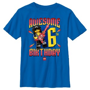 Boy's LEGO® Awesome Rock Star Birthday 6 T-Shirt - 1 of 4