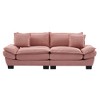 CAVINAS 84 inch Corduroy Sofa Plush,Durable Loveseat Couch With Pillows for Bedroom,Living,Apartment,Office - 2 of 4