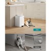 SONGMICS Kitchen Trash Can, 5.2/8 Gallon (20/30 L) Trash Bin, Stainless Steel Garbage Can, with Inner Bucket, Soft Close and Stays Open - 3 of 4