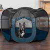 Bellura Pet - Blue Foldable Pet Shelter - Dark Blue - 3 of 4