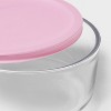 4pc (set of 2) 4c Round Glass Food Storage Container Set - Room Essentials™ - 3 of 3