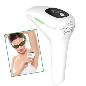 Professional Laser Epilator IPL Hair Removal Body Bikini Leg Depilatory Devic 900,000 Flashes 5 Levels Epilator Painless Electric Epilator Machine - 1 of 4