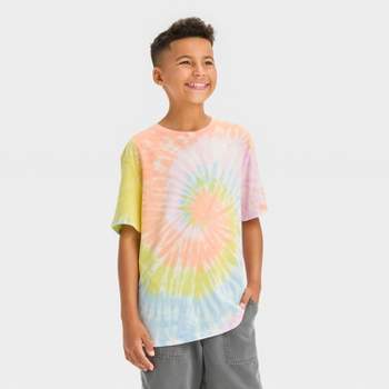 Boys' Short Sleeve Tie-Dye Graphic T-Shirt - art class™