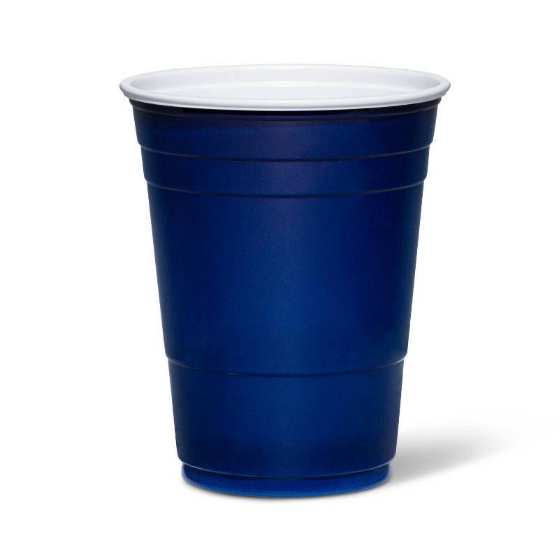 Blue Disposable Plastic Cups - 72ct - up &#38; up&#8482;, 2 of 5
