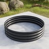 Okak Tall Round Metal Raised Garden Bed Durable Outdoor Planter Box for Vegetables, Flowers, Herbs, 47"/32"W, 2 Colors - 2 of 4