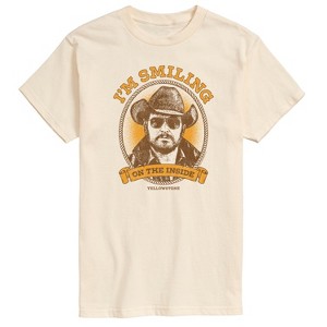 Men's - Yellowstone - RIP Smiling On The Inside Short Sleeve Graphic T-Shirt - 1 of 4