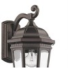 Chloe Lighting Telsa Transitional 1 Light Rubbed Bronze Outdoor Wall Sconce 13" Height - 3 of 3
