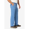 Boulder Creek by KingSize Men's Big & Tall Renegade Side-Elastic Waist Cargo Pants - 3 of 4