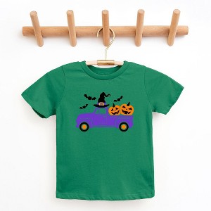 The Juniper Shop Witch Farm Truck Toddler Short Sleeve Tee - 1 of 3